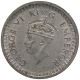 Silver Half Rupee Coin of King George VI of Bombay Mint of 1944.