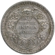 Silver Half Rupee Coin of King George VI of Bombay Mint of 1944.