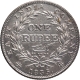 Silver One Rupee Coin of King WIlliam IIII of Bombay Mint of 1835.