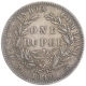 Silver One Rupee Coin of Victoria Queen of Calcutta Mint of 1840.