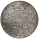 Silver One Rupee Coin of Victoria Empress of Bombay Mint of 1890.