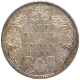 Silver One Rupee Coin of Victoria Empress of Bombay Mint of 1891.