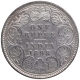 Silver One Rupee Coin of Victoria Empress of Calcutta Mint of 1898.