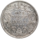 Silver One Rupee Coin of Victoria Empress of Calcutta Mint of 1901.