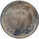 Silver One Rupee Coin of King George VI of Bombay Mint of 1943.