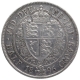 Silver Half Crown Coin of Queen Victoria of United Kingdom.