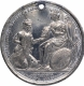 White Metal Medallion of Golden Jubilee of Queen Victoria of United Kingdom.