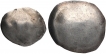 Punch Marked Silver Half Shana and Shana Coins of Gandhara Janapada.