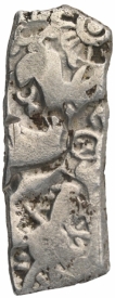 Punch Marked Silver Karshapana Coin of Magadha Janapada.