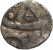 Silver Half Karshapana Coin of Babyal Hoard type of Kuru Janapada.