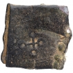 Alloyed Copper Square Coin of Sri Satakarni I of Satavahana Dynasty.