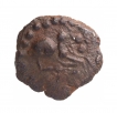 Copper Coin of Krishnaraja of Kalachuris of Mahismati.