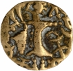 Base Gold Dinar Coin of Pratapaditya II of Kidara of Jammu and  Kashmir