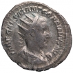 Silver Denarius Coin of Gordiano III of Roman Empire.