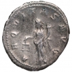 Silver Denarius Coin of Gordiano III of Roman Empire.