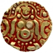 Base Gold Four and Half Masha Coin of Govindachandra of Gahadavallas of Kanauj and Kasi.