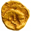 Rare Gold Fanam of Chalukyas of Kalyana.