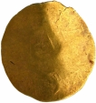 Punch Marked Gold Pagoda Coin of Bijjala of Kalachuries of Kalyana.