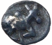 Silver One Eighth Tara Coin of Vijayanagara Empire.