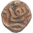 Copper Adli Coin of Shams ud din Iltutmish of Delhi Mint of Delhi Sultanate.