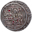 Silver Tanka Coin of Ghiyath ud din Balbun of Hadrat Delhi Mint of Delhi Sultanate.