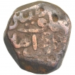 Copper Double Falus Coin of Mubarak Shah of Delhi Sultanate.