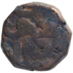 Copper Dam Coin of Akbar of Fathpur Dar ul saltana Mint.