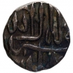 Silver Quater Rupee Coin of Akbar of Mulhar Mint.