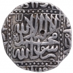 Silver One Rupee Coin of Akbar of Ahmadabad Mint.