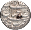 Silver One Rupee Coin of Akbar of Allahabad Mint.