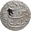 Silver One Rupee Coin of Jahangir of Ahmadabad Mint.