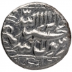 Silver One Rupee Coin of Shahjahan of Daulatabad Mint.