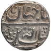 Silver One Rupee Coin of Shahjahan of Golkonda Mint.