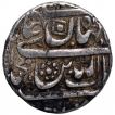 Silver One Rupee Coin of Shahjahan of Golkonda Mint.