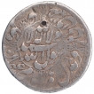 Silver One Rupee Coin of Shahjahan of Shahjahanabad Dar ul Khilafa Mint.