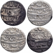 Silver One Rupee Coins of Shahjahan of Ahmadabad Mint.