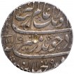 Silver One Rupee Coin of Aurangzeb Alamgir of Ahmadabad Mint.