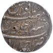 Silver One Rupee Coin of Aurangzeb Alamgir of Ahmadabad Mint.