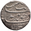 Silver One Rupee Coin of Aurangzeb Alamgir of Ahmadabad Mint.