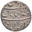 Silver One Rupee Coin of Aurangzeb Alamgir of Ahmadabad Mint.