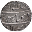 Silver One Rupee Coin of Aurangzeb Alamgir of Ajmer Dar ul Khair Mint.