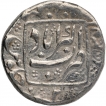 Silver One Rupee Coin of Aurangzeb Alamgir of Akbarabad Mint.