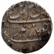 Silver One Rupee Coin of Aurangzeb Alamgir of Chinapatan Mint.