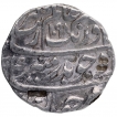 Silver One Rupee Coin of Aurangzeb Alamgir of Itawah Mint.