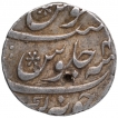 Silver One Rupee Coin of Aurangzeb Alamgir of Junagadh Mint.