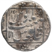 Silver One Rupee Coin of Aurangzeb Alamgir of Junagadh Mint.