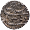 Silver One Rupee Coin of Aurangzeb Alamgir of Sahrind Mint.