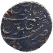 Silver One Rupee Coin of Aurangzeb Alamgir of Sholapur Mint.