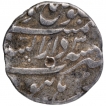 Silver One Rupee Coin of Shah Alam Bahadur of Burhanpur Dar ul Sarur Mint.