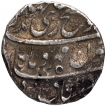 Silver One Rupee Coin of Jahandar Shah of Surat Mint.